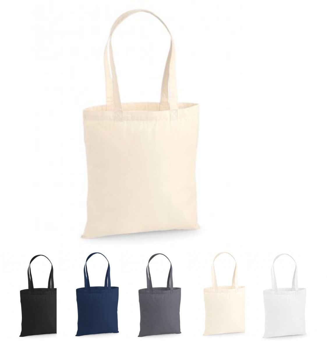 W201 Westford Mill Premium Cotton Tote Bag